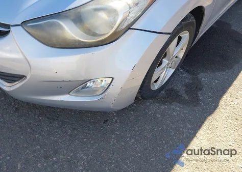 2012 Hyundai Elantra Gls from USA, damaged, VIN 5NPDH4AE6CH062148